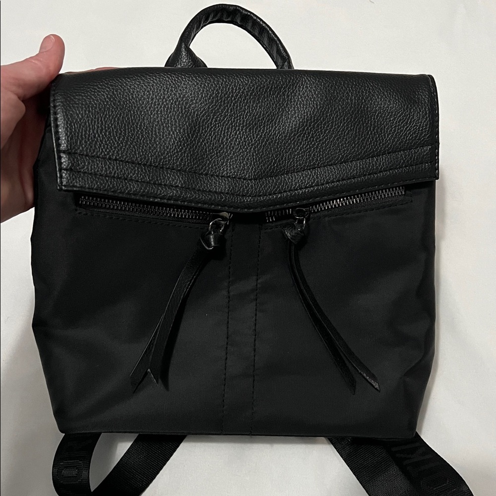 Botkier Black Vinyl Trigger Backpack - image 2